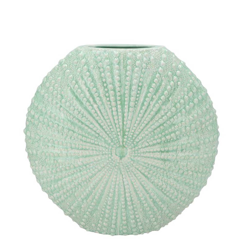 Keramik Vase Shella grün 23x8x23cm