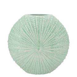 Keramik Vase Shella grün 23x8x23cm
