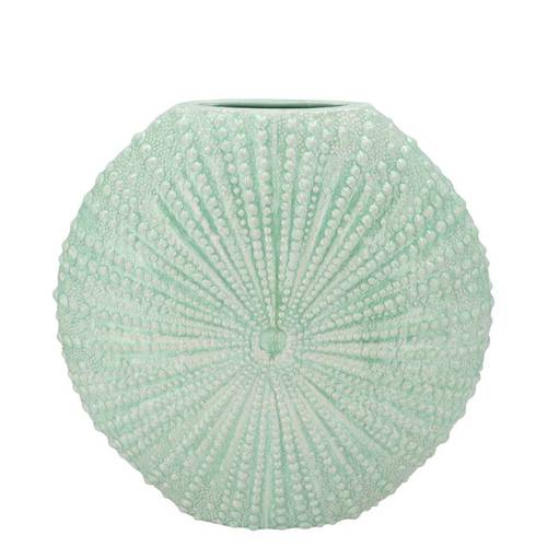 Keramik Vase Shella grün 23x8x23cm