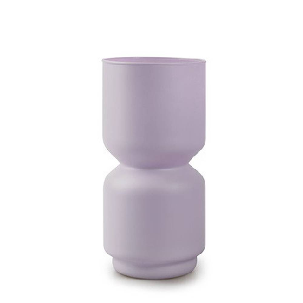 Glas Vase Fun lila D12cm H25cm