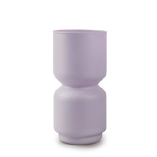 Glas Vase Fun lila D12cm H25cm