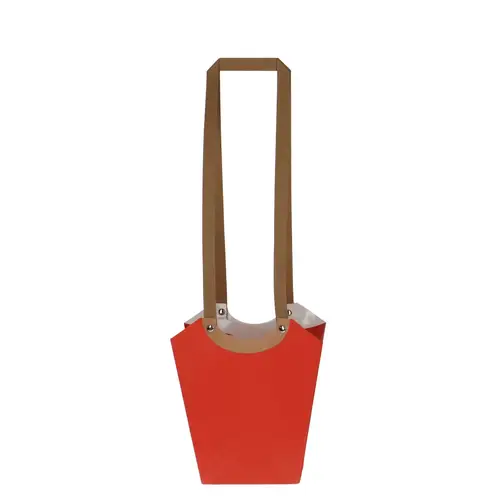 Tasche Aqua rot 11x11x19cm