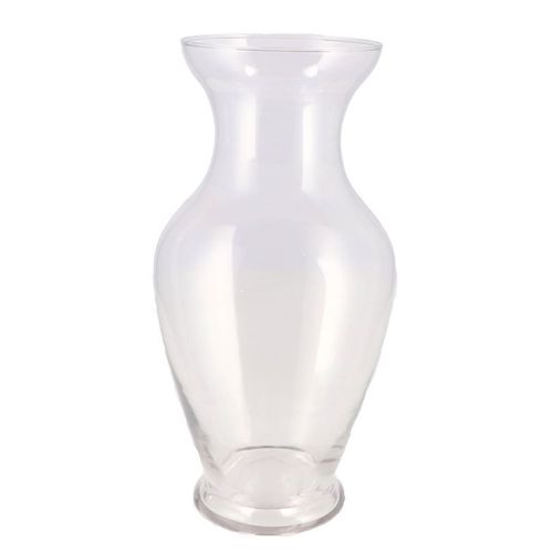 Glas Vase Mira Transparant D18x18x37cm