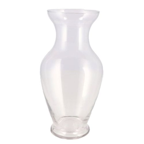 Glas Vase Mira Transparant D18x18x37cm