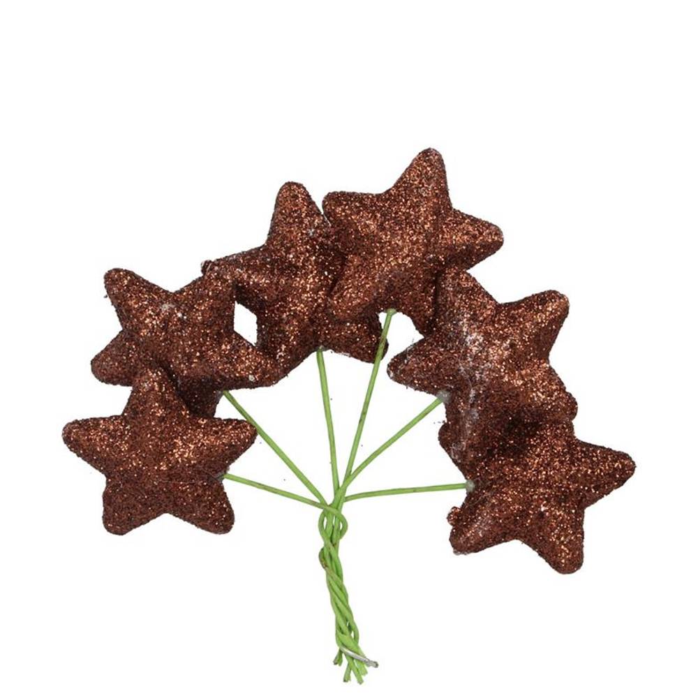 Stern auf Draht Scottish Shine kupfer 04x07cm x96