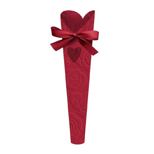 Tüte 1Rose Serenade rot 48x08x03cm