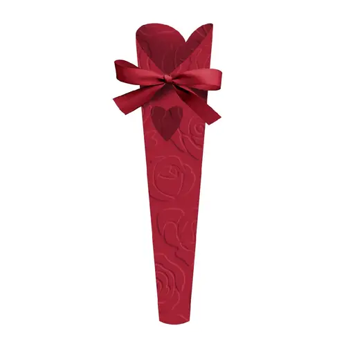 Tüte 1Rose Serenade rot 48x08x03cm