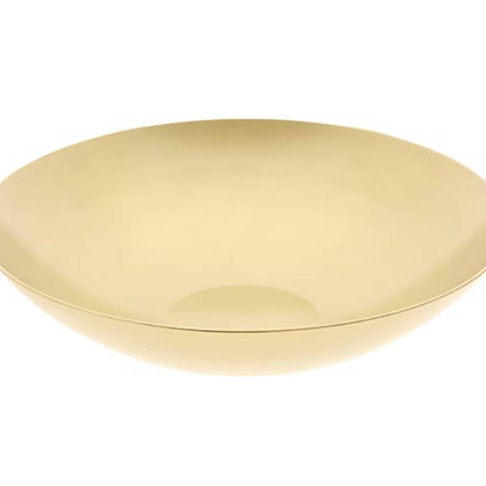 Melamine Schale gold D35cm H09.5cm