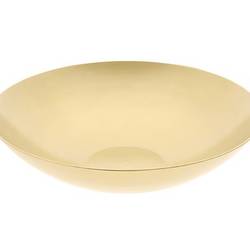 Melamine Schale gold D35cm H09.5cm