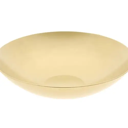 Melamine Schale gold D35cm H09.5cm