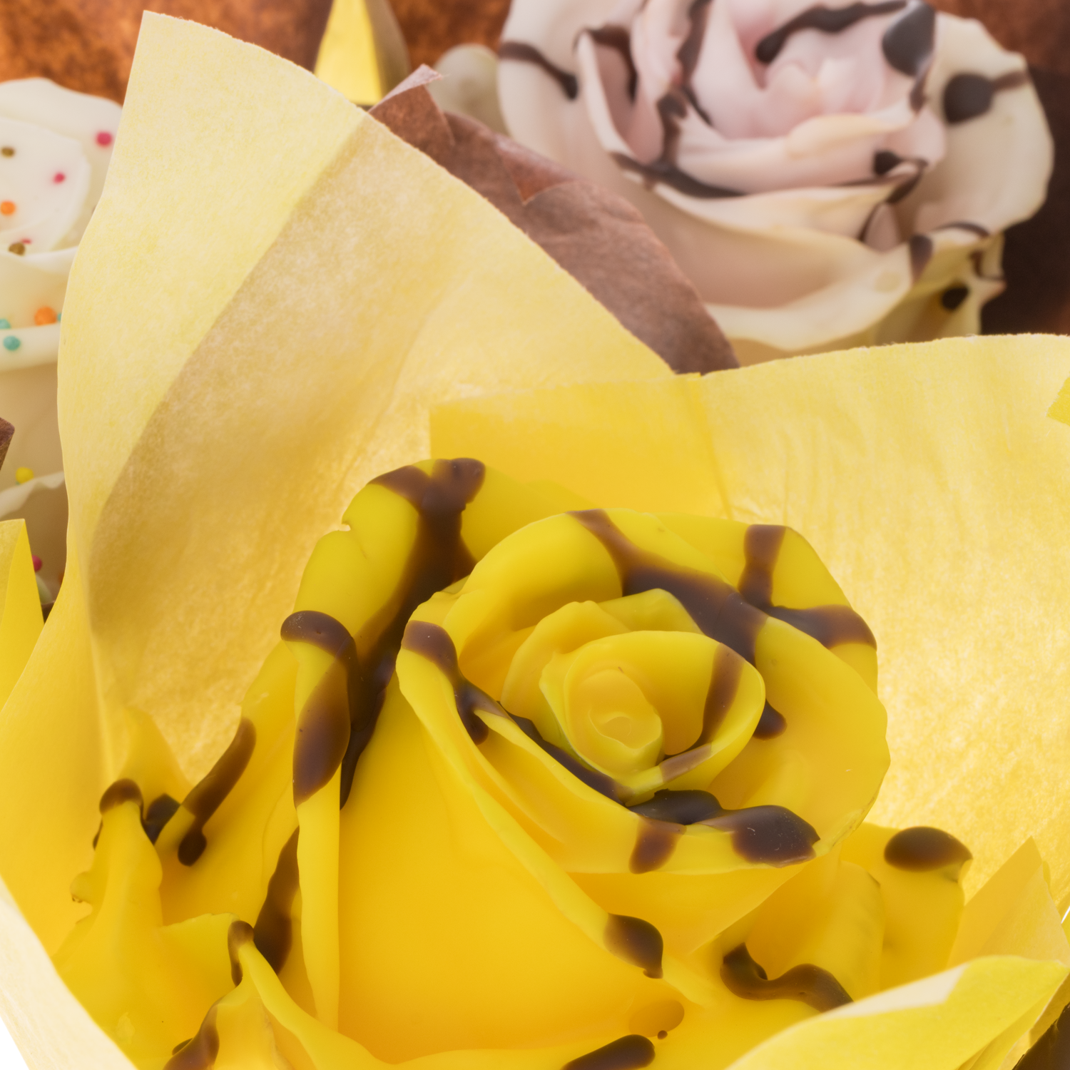 Rose wachs mix Cupcake Ostern duftend