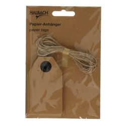 Etiketten Karton D7.5*4.5cm X80