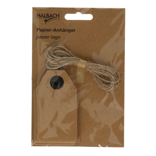 Etiketten Karton D7.5*4.5cm X80