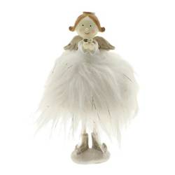 Engel Laila weiss D09cm H17cm