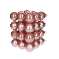 Kugel rosa mix D06cm x36