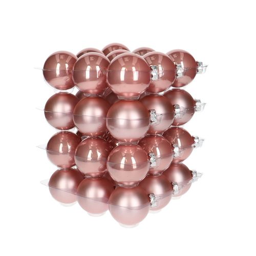 Kugel rosa mix D06cm x36