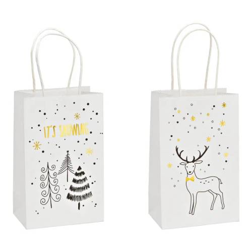 Geschenktüte aus Papier 2/Set 13x21x08cm