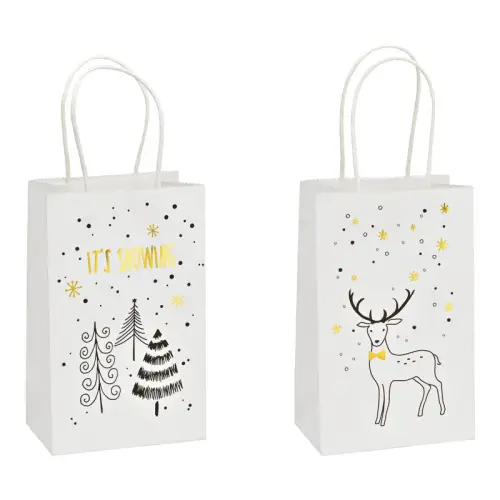 Geschenktüte aus Papier 2/Set 13x21x08cm