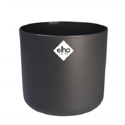 Kunststoff Übertopf Soft anthrazit D25cm H23cm