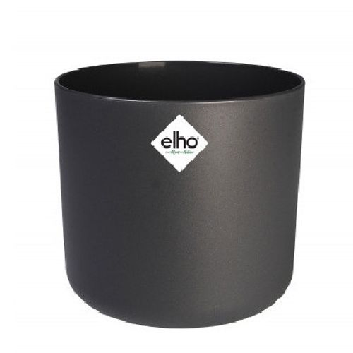 Kunststoff Übertopf Soft anthrazit D25cm H23cm