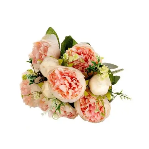 Seiden Ranunkelstrauss cream L40cm