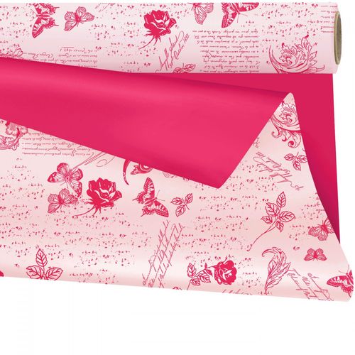 Folie Rolle 80cm Romance Fuchsia 40m