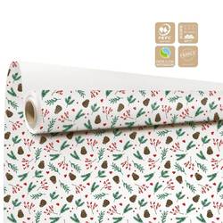 Papier Rolle 80cm 40m Sagesse weiss