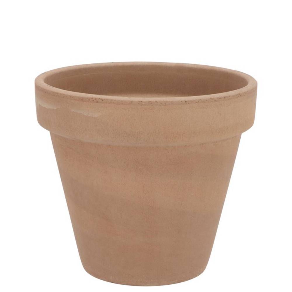 Keramik Übertopf terra choco grau D13cm H11cm