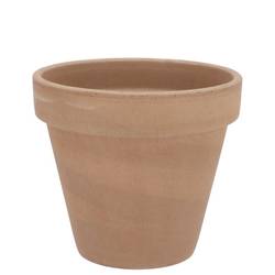 Keramik Übertopf terra choco grau D13cm H11cm