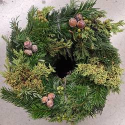 Adventskranz Nordmann 50cm Aussen 55cm