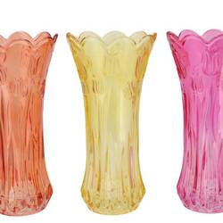 Glas Vase Delight Tulpe mix Dutch 15x30cm