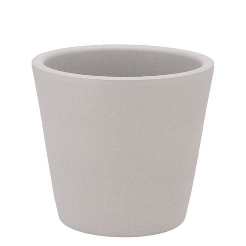 Keramik Übertopf Vinci grau matt D15cm H13cm