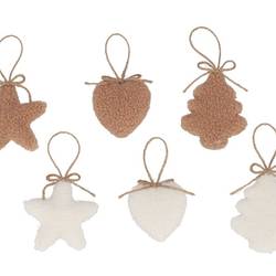 Deko Hänger Loulou mix Xmas 09x02x15cm