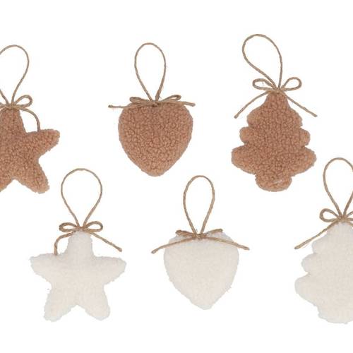 Deko Hänger Loulou mix Xmas 09x02x15cm