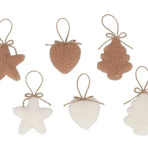 Deko Hänger Loulou mix Xmas 09x02x15cm