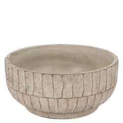 Keramik Schale Nola grau 23x23x10cm