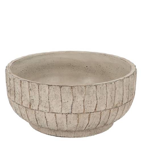 Keramik Schale Nola grau 23x23x10cm