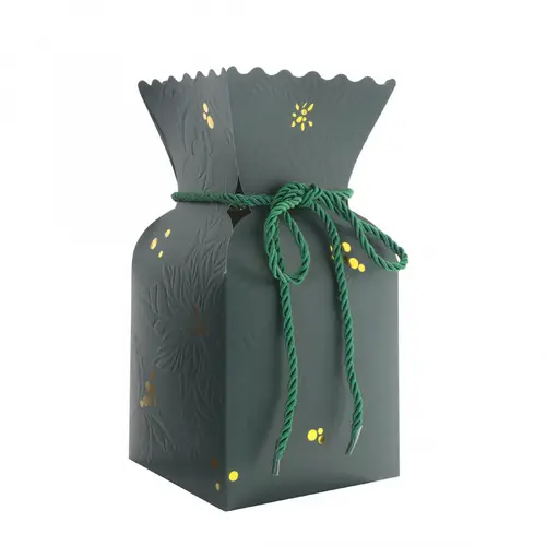 Straussvase Gloria grün 13x26cm