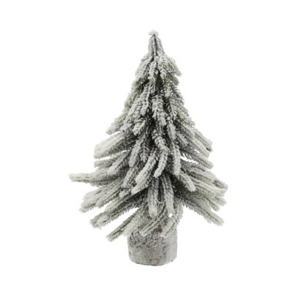 Baum Spruce Schnee D16cm H27cm