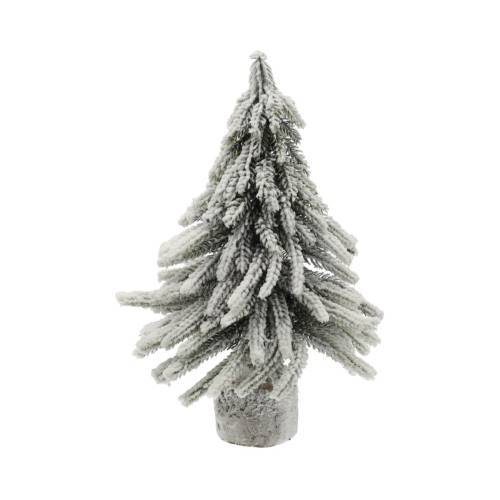 Baum Spruce Schnee D16cm H27cm