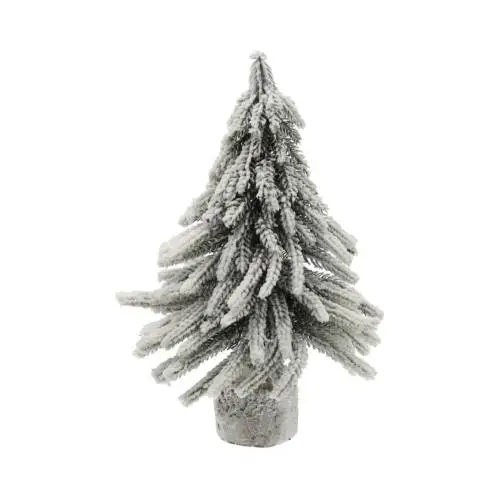 Baum Spruce Schnee D16cm H27cm