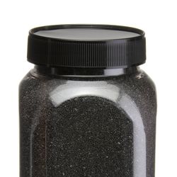 Sand schwarz 1kg 