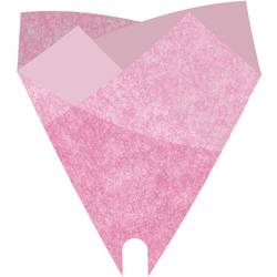 Tüte Louise rosa 50x44cm x50 