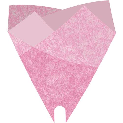 Tüte Louise rosa 50x44cm x50 
