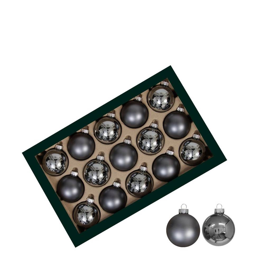 Kugel mix grau D06cm x30