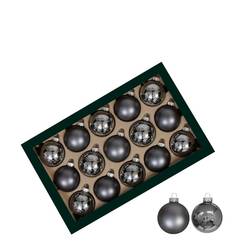 Kugel mix grau D06cm x30