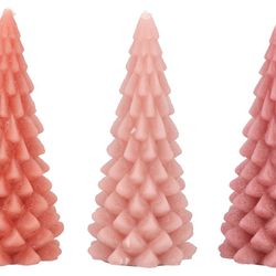 Kerze Weihnachtsbaum naturfabig mix 9x20cm