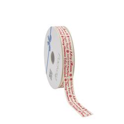 Band Cotton Weihnachten rot 15mm 20m
