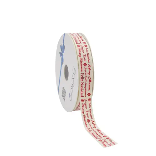 Band Cotton Weihnachten rot 15mm 20m
