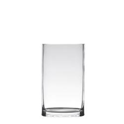 Glas Zylinder (dickes Glas) D15cm H25cm 